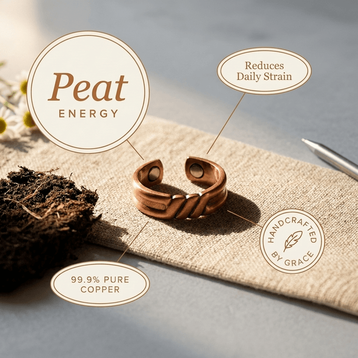 Harlow & Stone Peat Copper Ring
