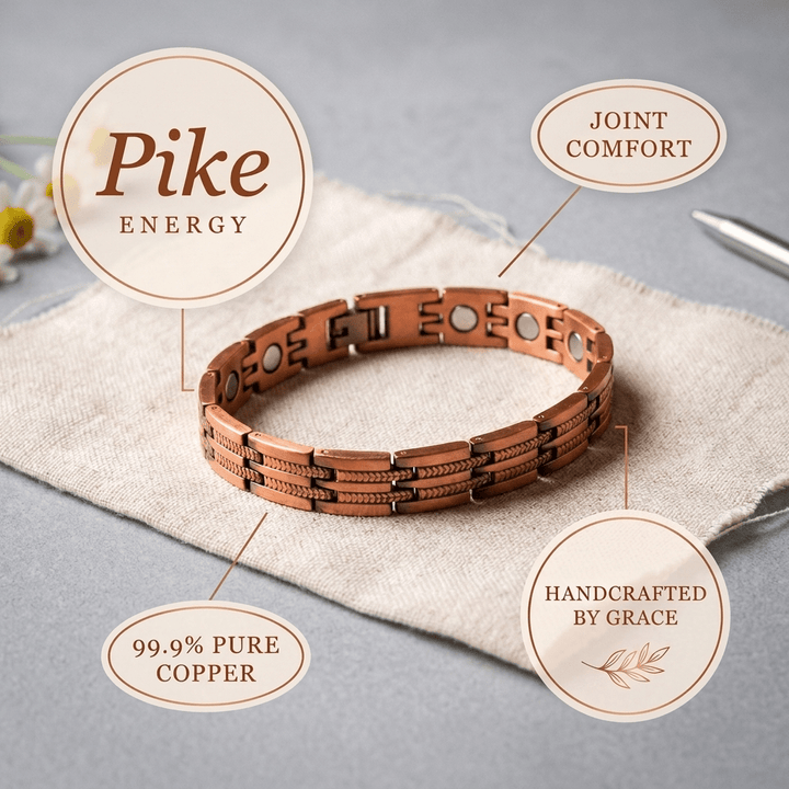 Harlow & Stone Pike Men's Copper Bracelet