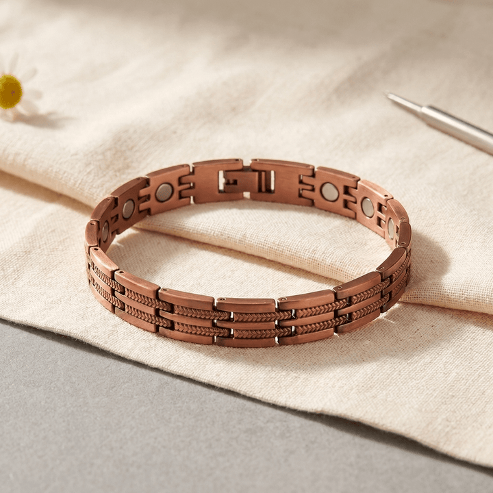 Harlow & Stone Pike Men's Copper Bracelet