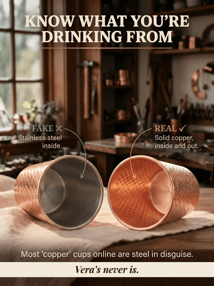 Harlow & Stone Pure Copper Cup