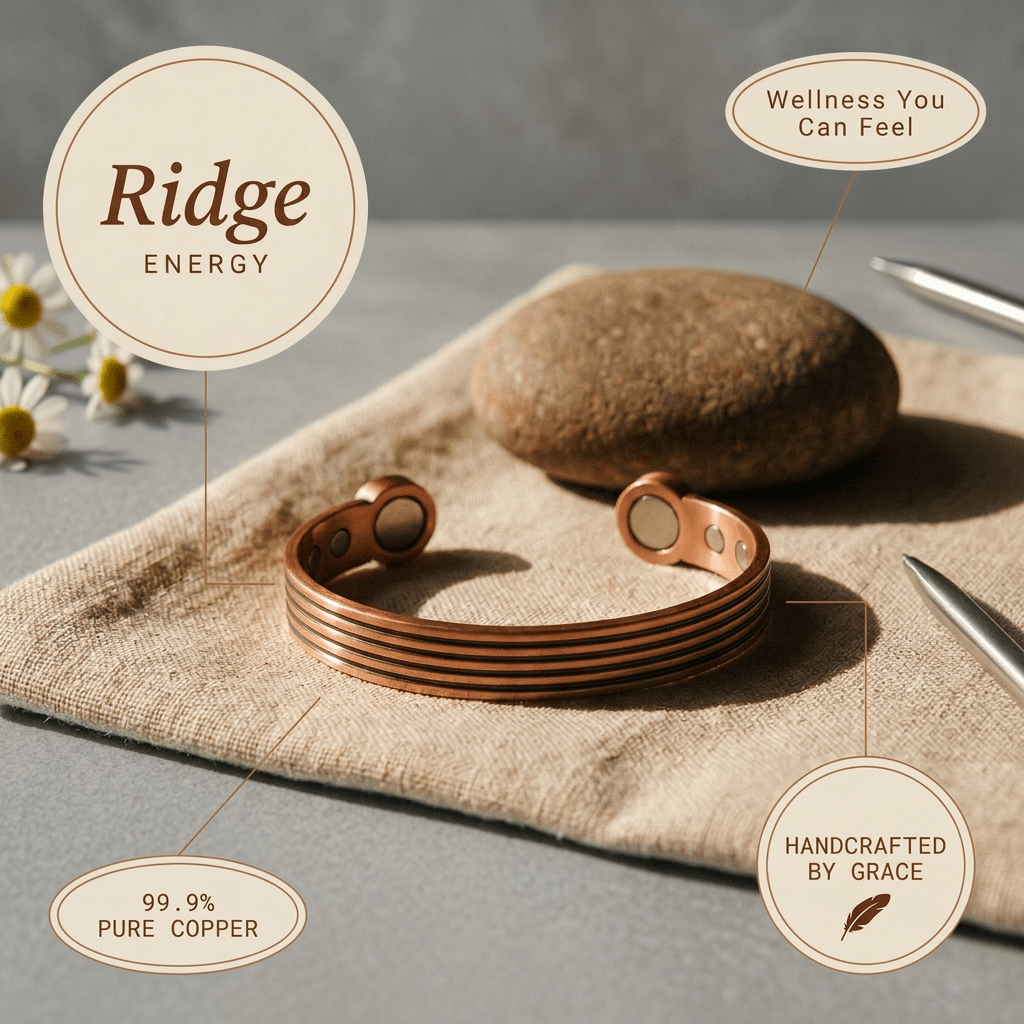 Harlow & Stone Ridge Copper Bracelet