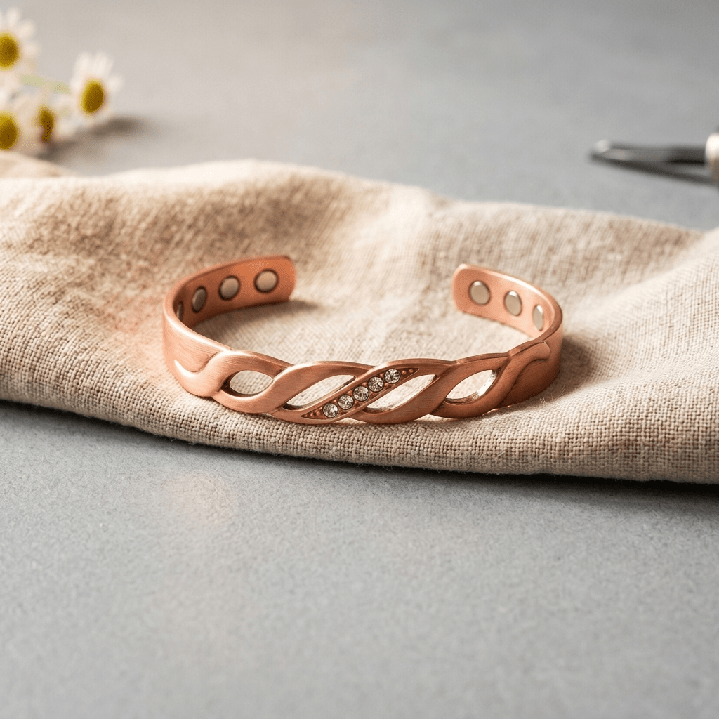 Harlow & Stone Seam Copper Bracelet