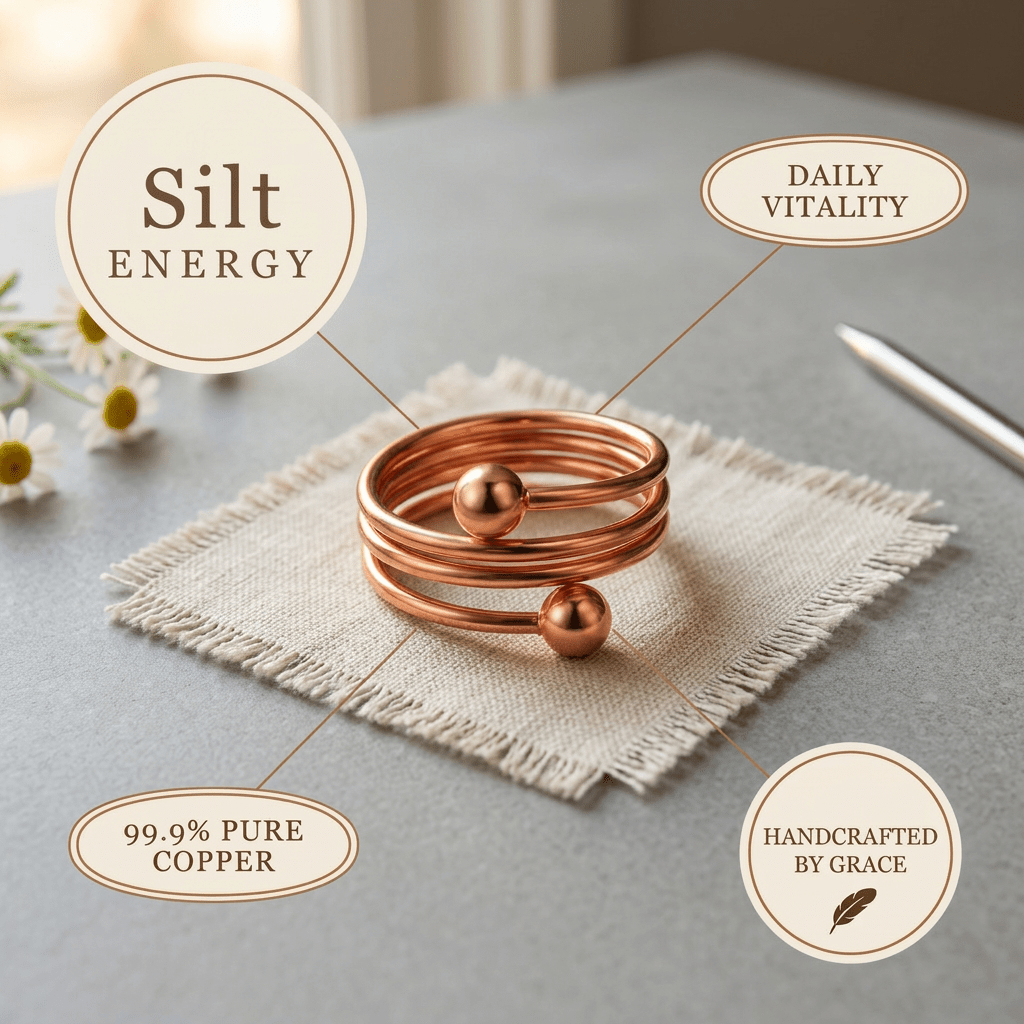 Harlow & Stone Silt Copper Ring