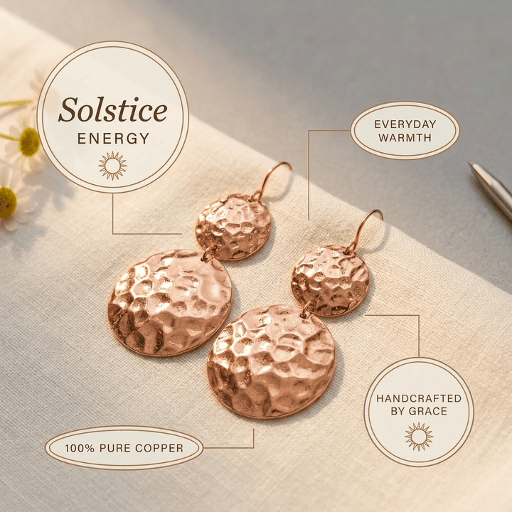 Harlow & Stone Solstice Copper Earrings
