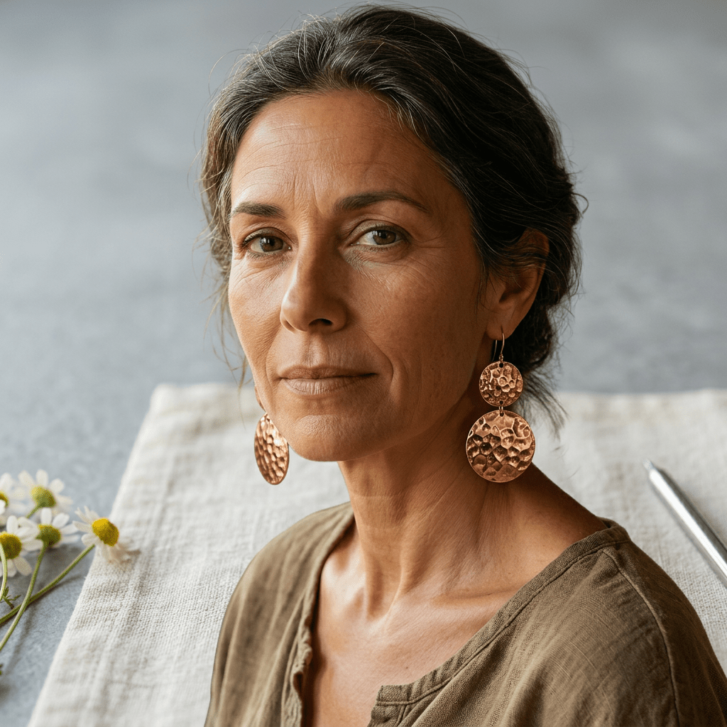 Harlow & Stone Solstice Copper Earrings