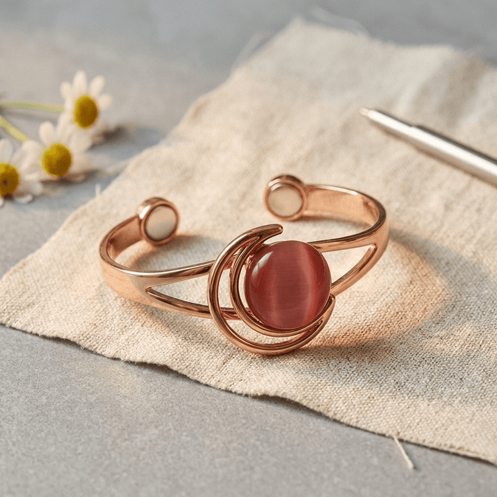 Harlow & Stone Sphere Pink Copper Bracelet