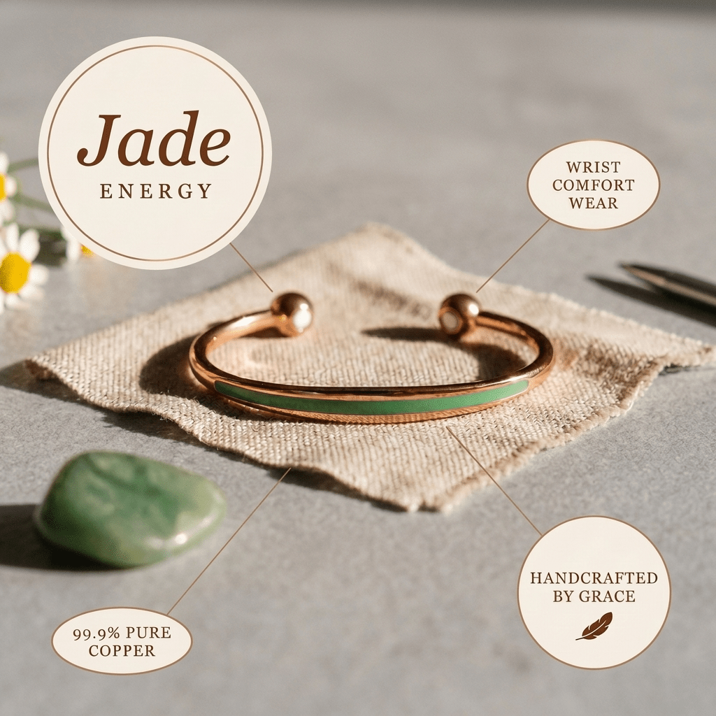 Harlow & Stone Stone Copper Bracelet