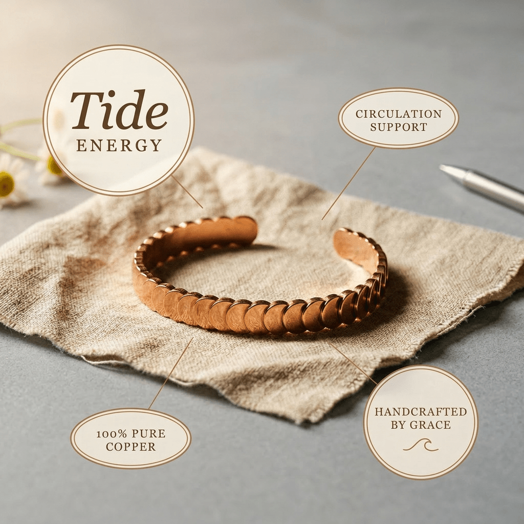 Harlow & Stone Tide Copper Bracelet