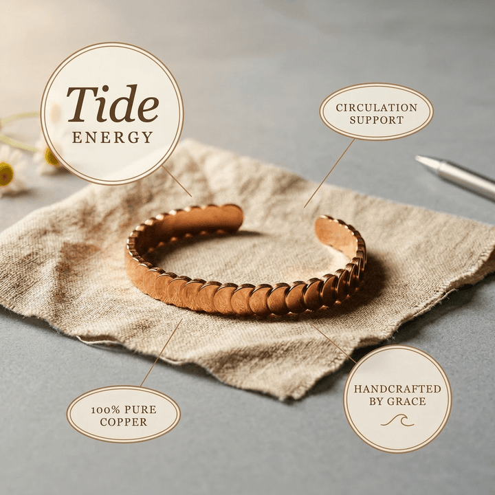 Harlow & Stone Tide Copper Bracelet