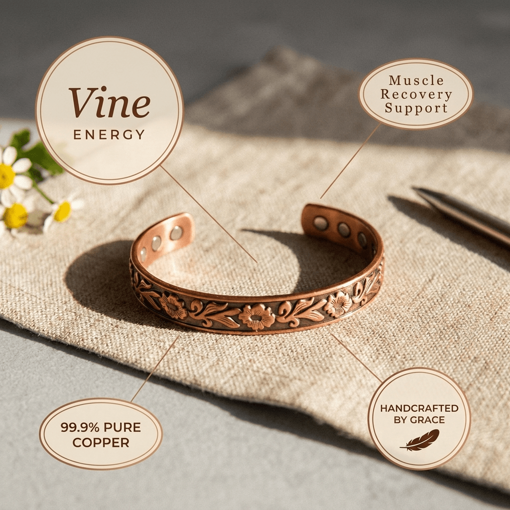 Harlow & Stone Vine Copper Bracelet