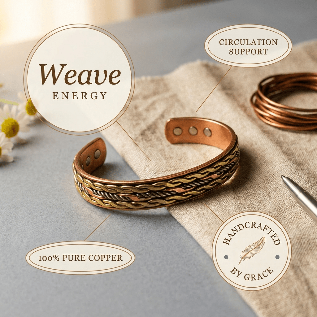 Harlow & Stone Unite Copper Bracelet