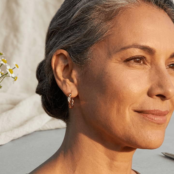 Harlow & Stone Wren Copper Hoop Earrings