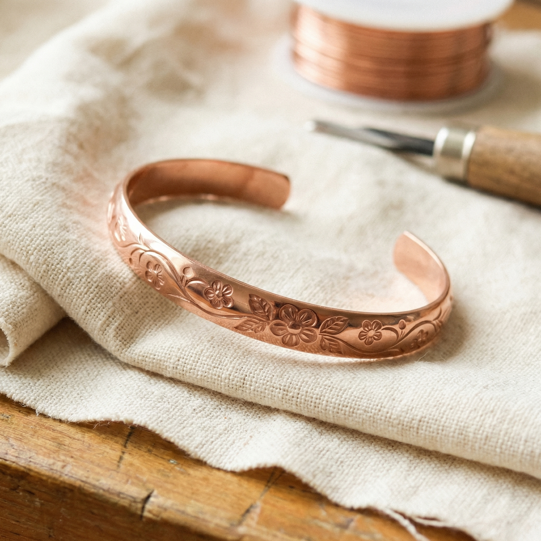 Harlow & Stone Bloom Copper Bracelet