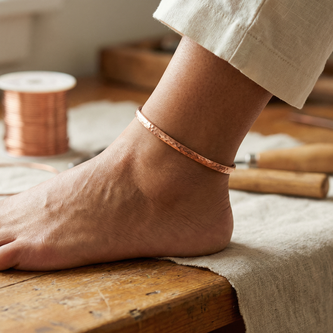 Harlow & Stone Sand Copper Anklet