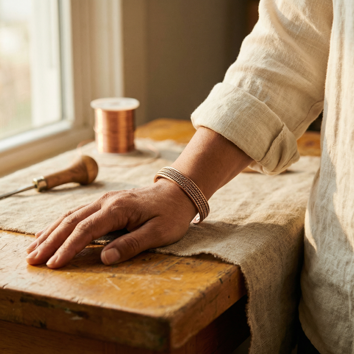 Harlow & Stone Forge Copper Bracelet