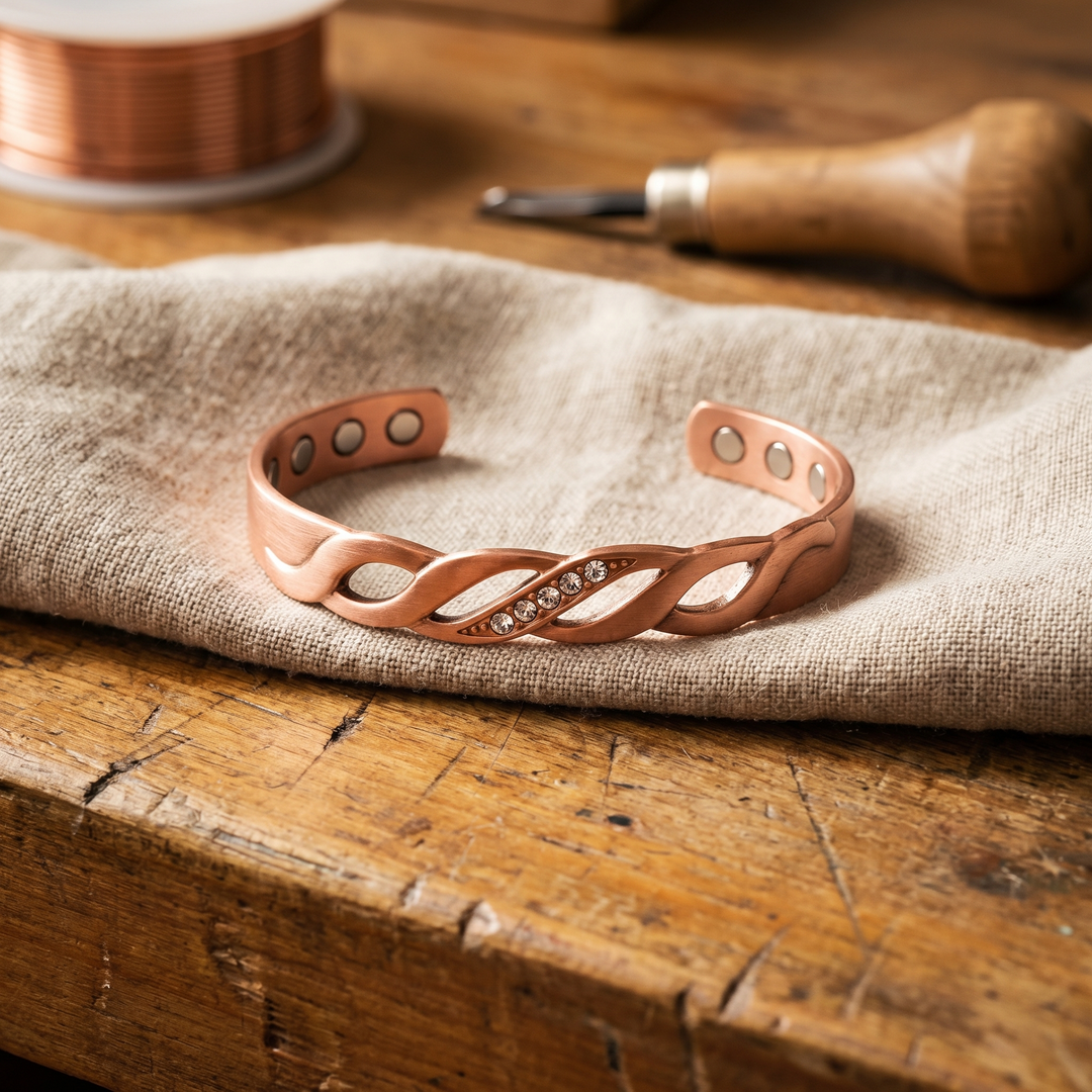 Harlow & Stone Seam Copper Bracelet