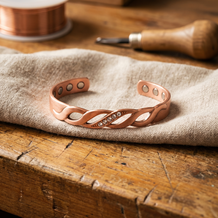 Harlow & Stone Seam Copper Bracelet