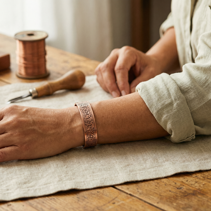 Harlow & Stone Drift Copper Bracelet