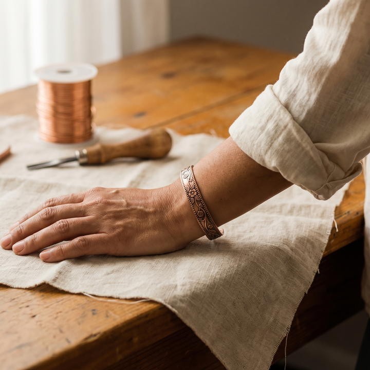 Harlow & Stone Knell Copper Bracelet