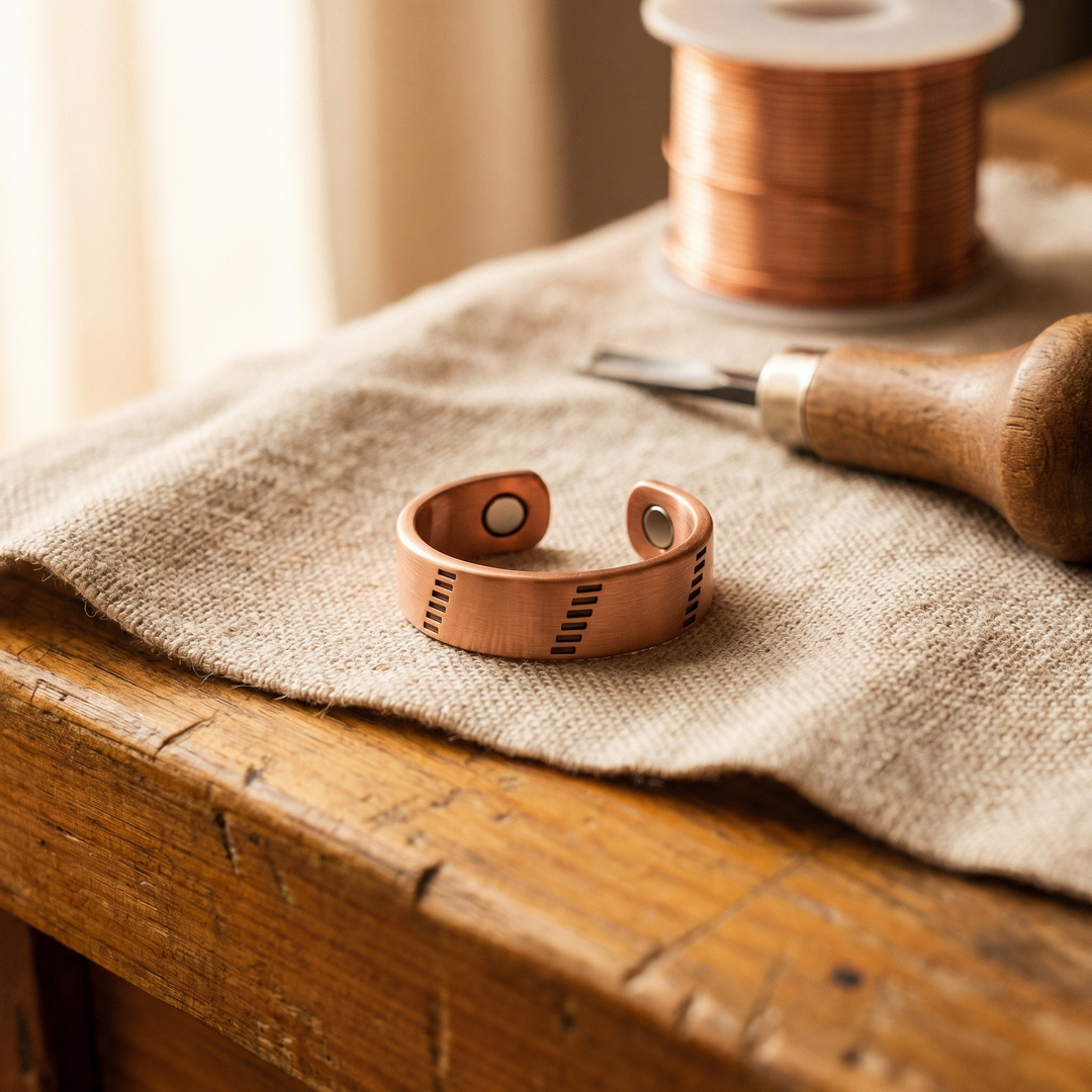 Copper Soul Hearth Copper Ring