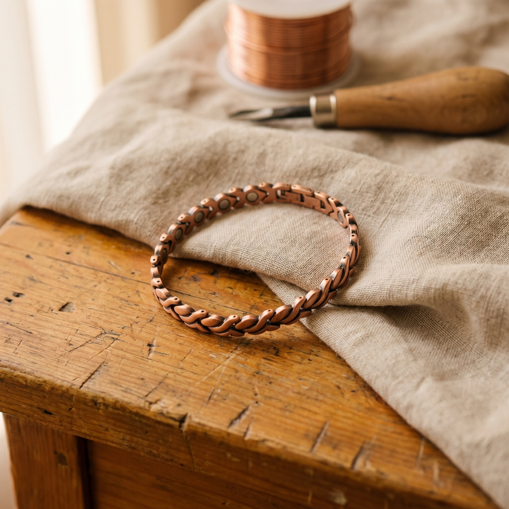 Harlow & Stone Dune Copper Anklet