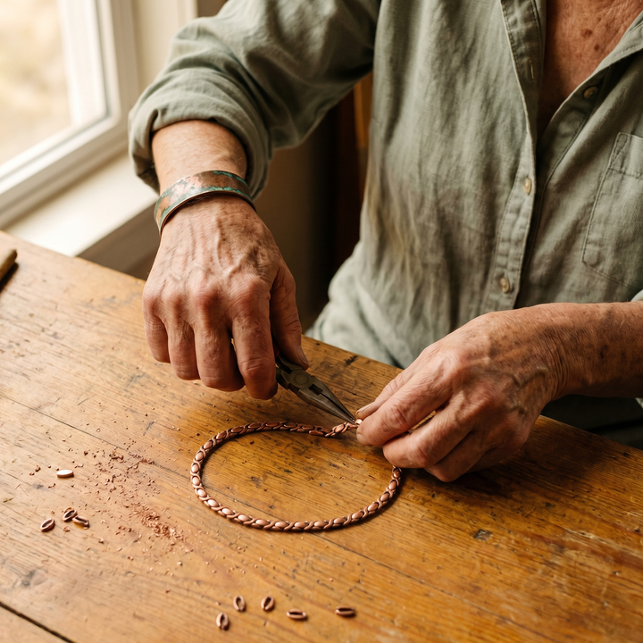 Harlow & Stone Cedar Copper Necklace