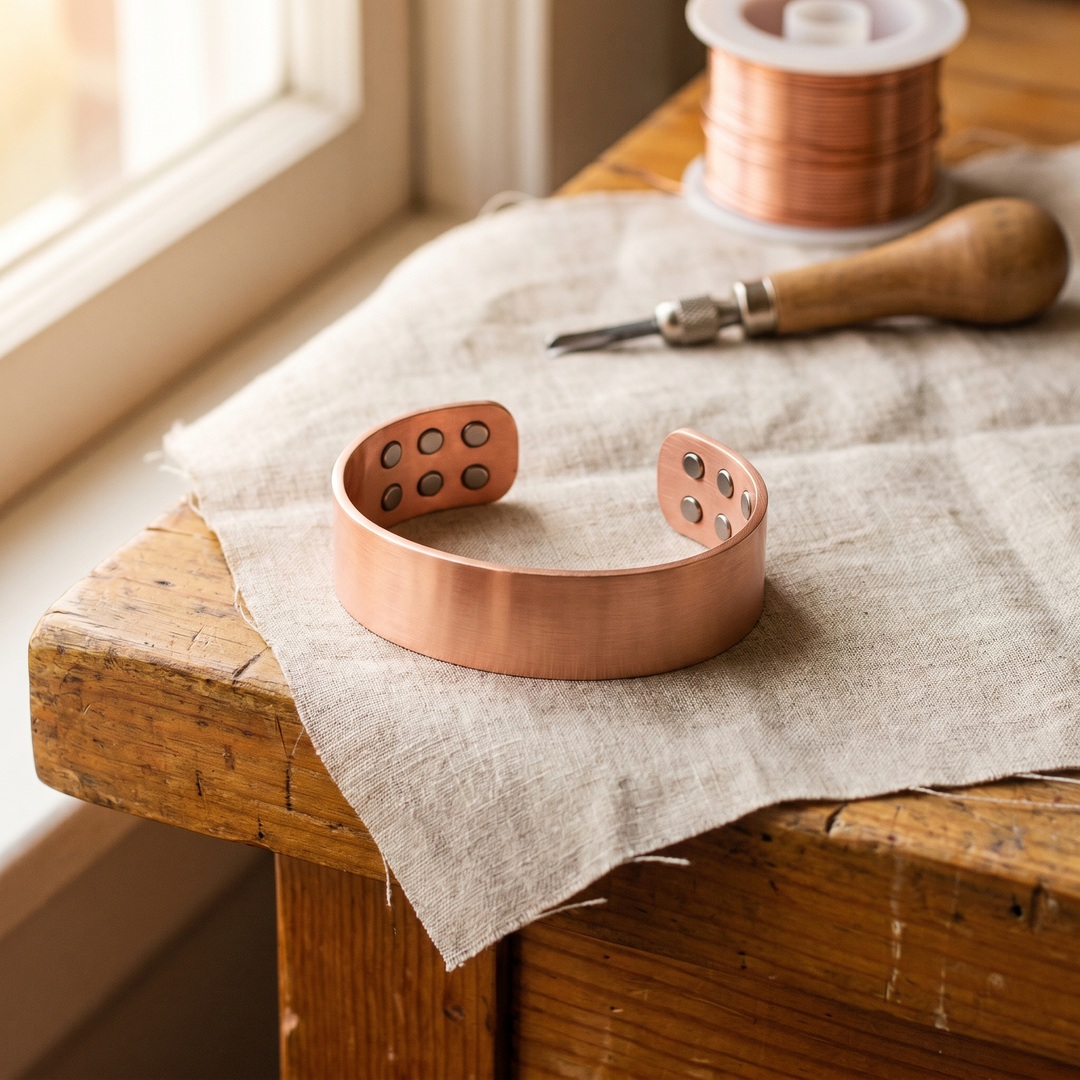 Harlow & Stone Anvil Copper Bracelet
