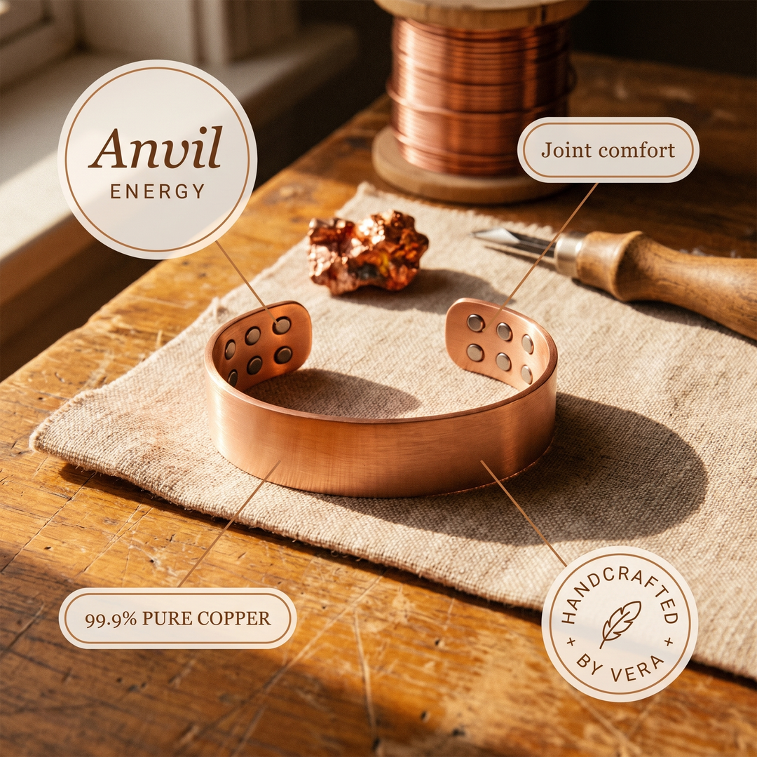 Harlow & Stone Anvil Copper Bracelet