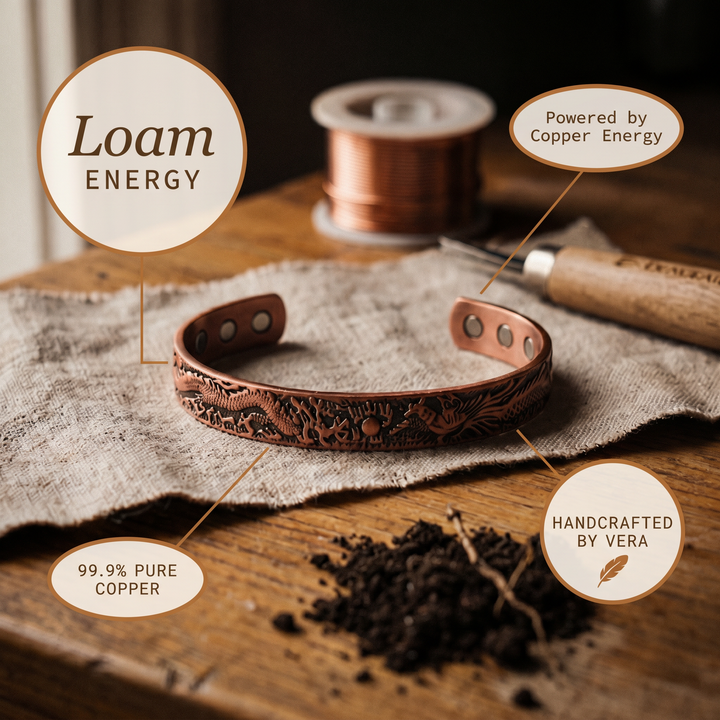 Harlow & Stone Loam Copper Bracelet