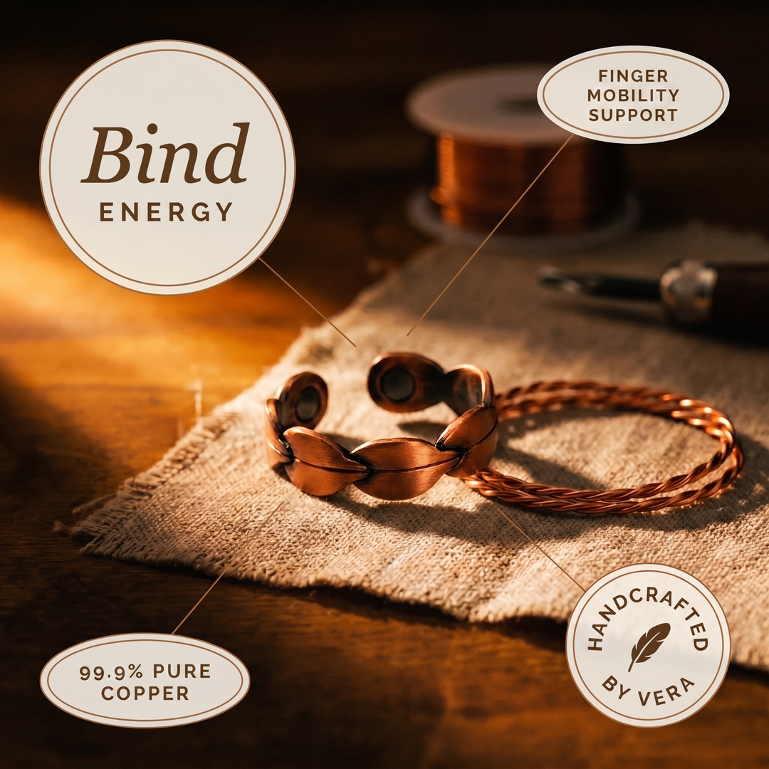 Harlow & Stone Bind Copper Ring