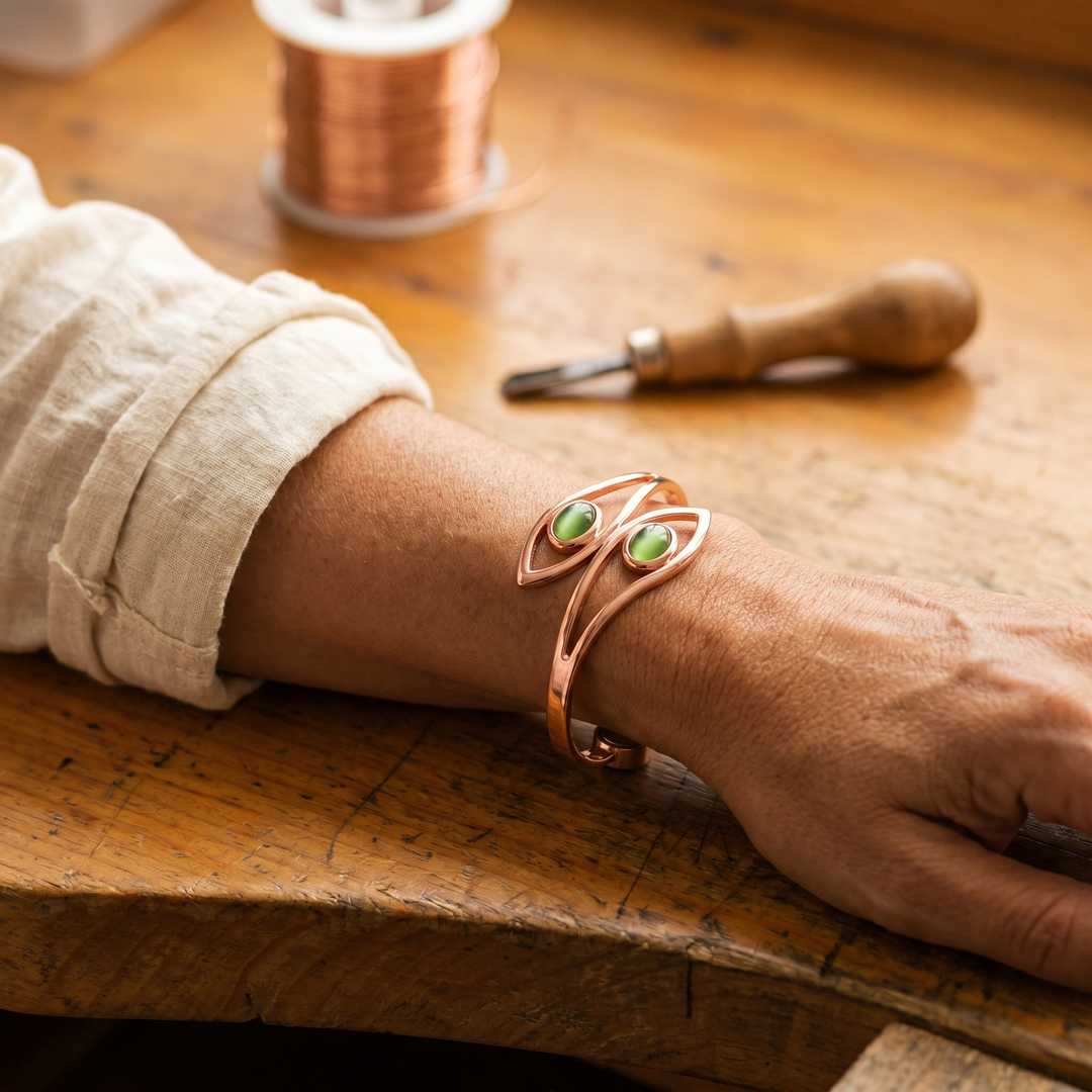 Harlow & Stone Opal Copper Bracelet