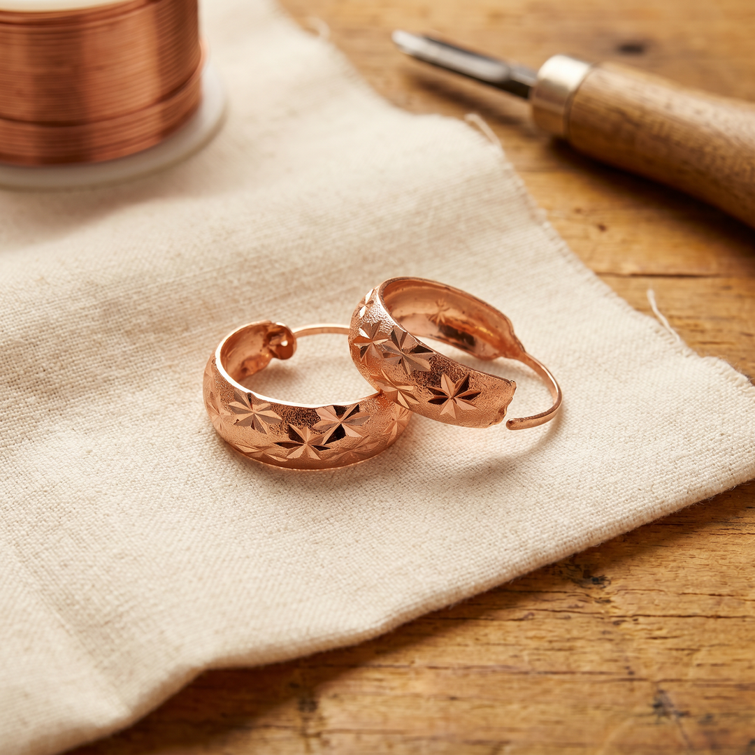 Harlow & Stone Dew Copper Earrings