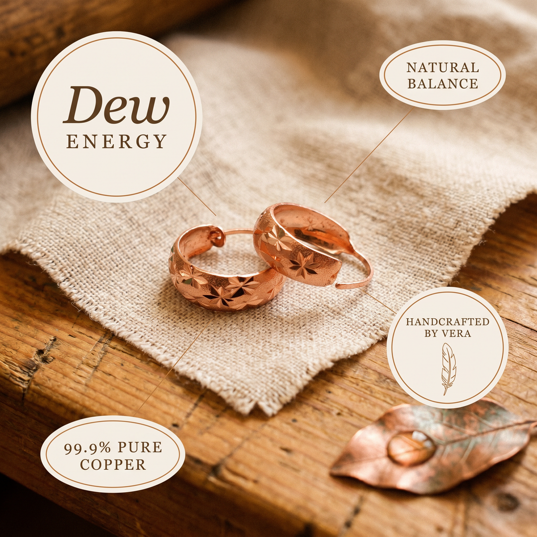 Harlow & Stone Dew Copper Earrings