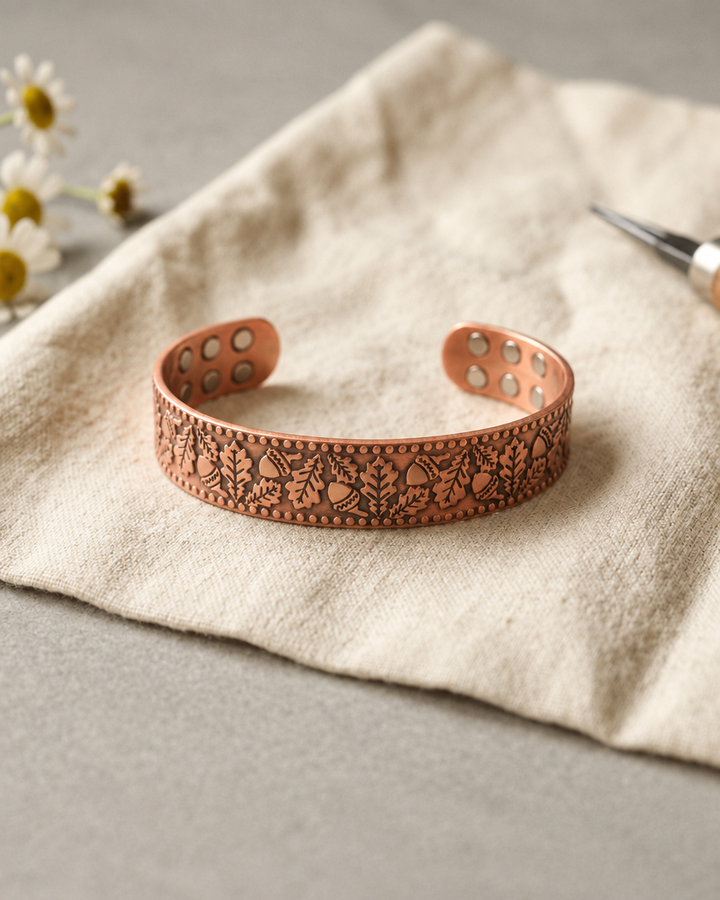 Harlow & Stone Timber Copper Bracelet