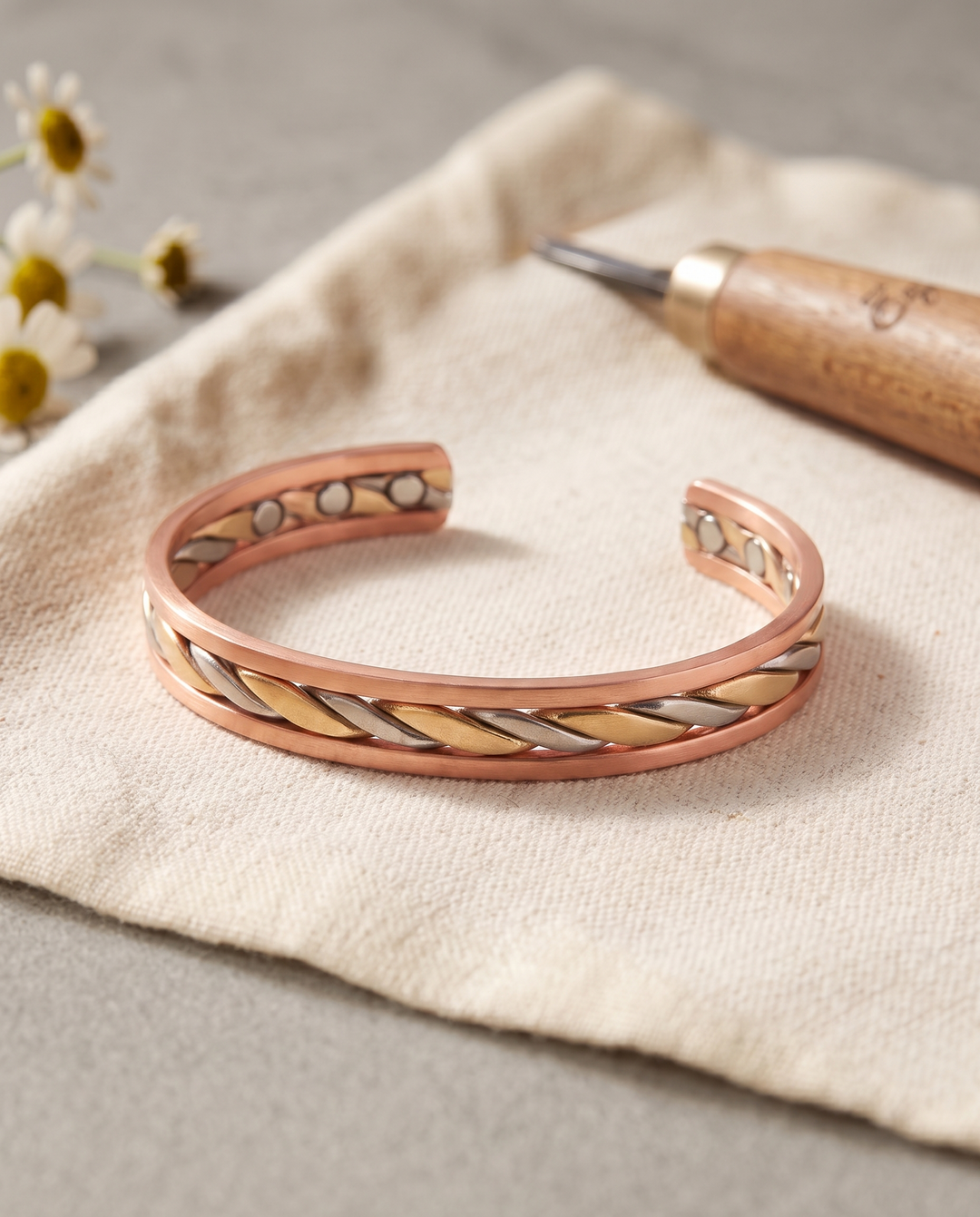 Harlow & Stone Bud Copper Bracelet