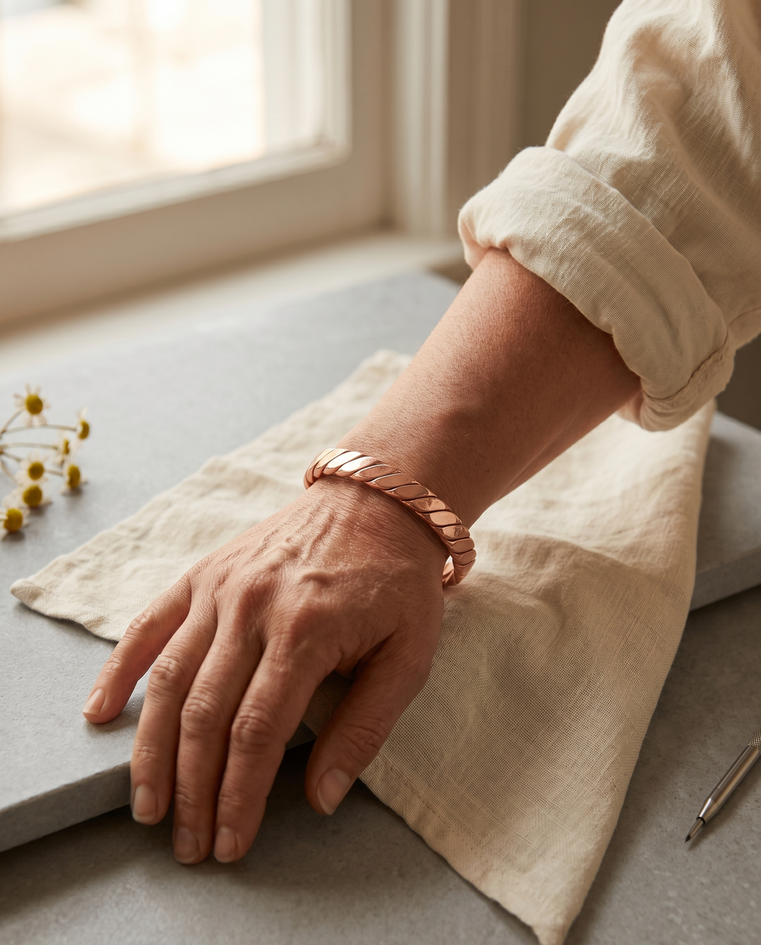 Harlow & Stone Bough Copper Bracelet