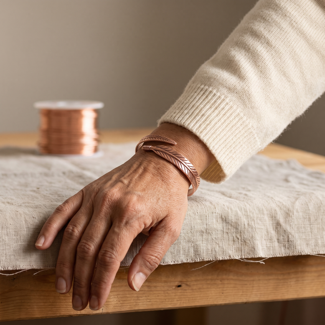 Harlow & Stone Shell Copper Bracelet
