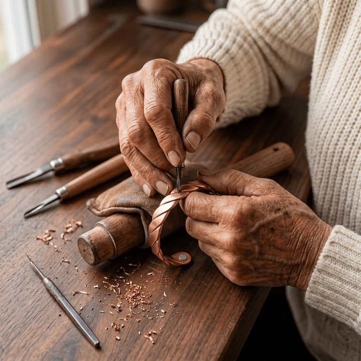 Harlow & Stone Reed Copper Bracelet