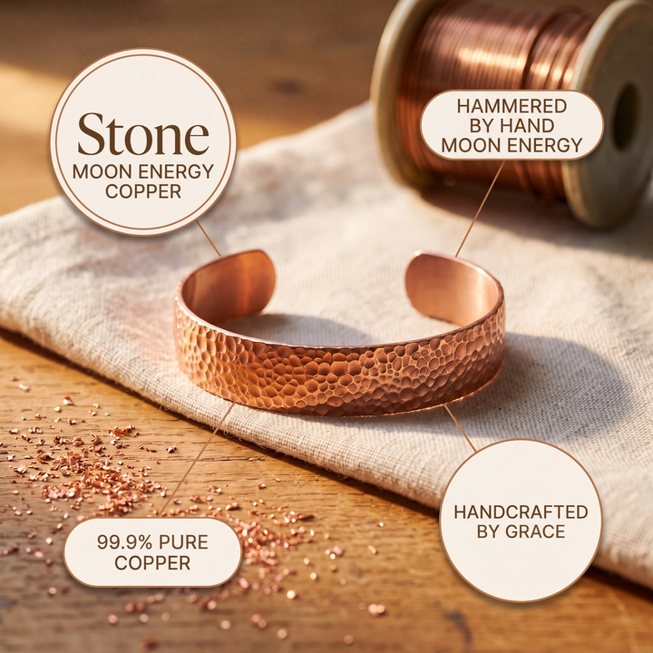 Harlow & Stone Moon Copper Bracelet