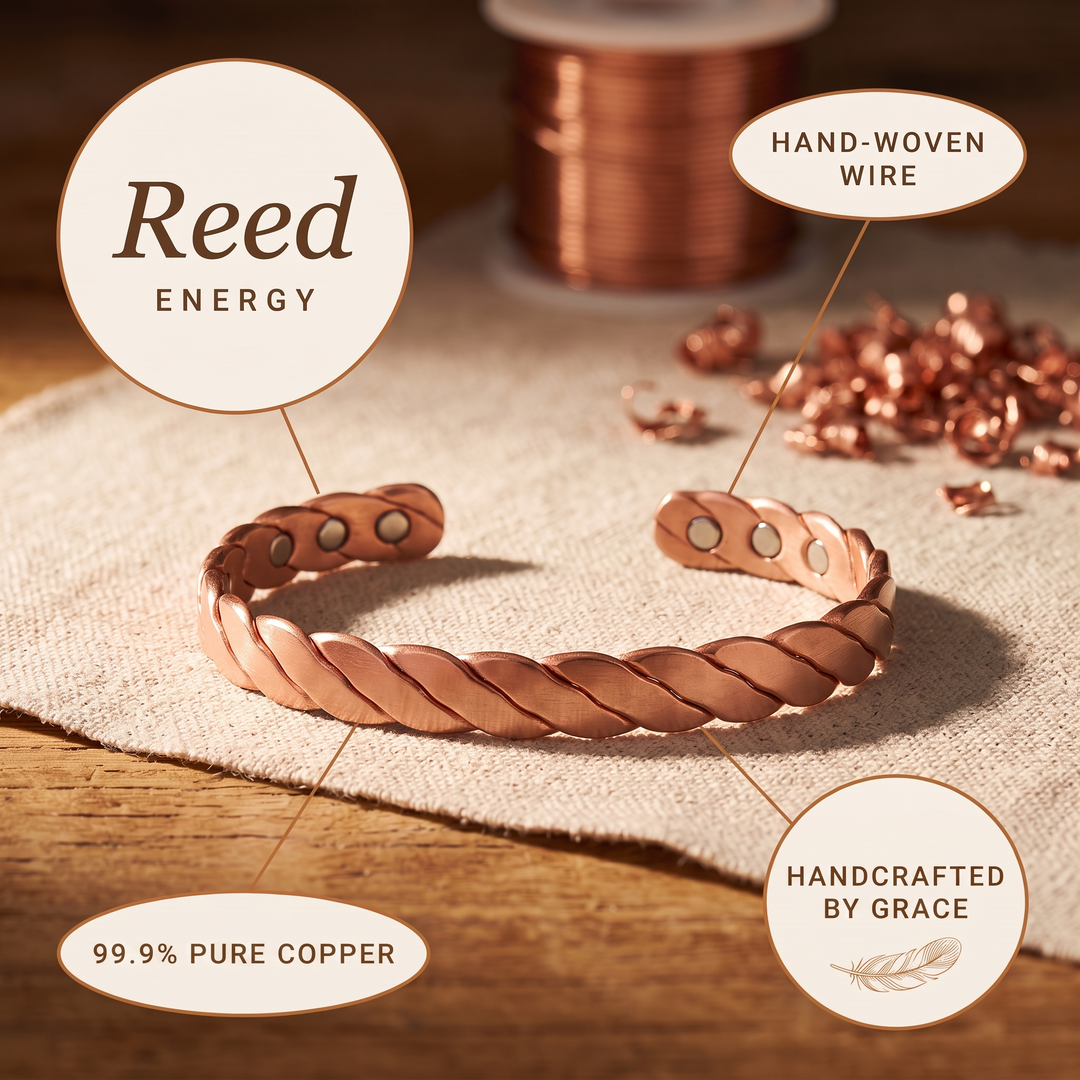 Harlow & Stone Reed Copper Bracelet