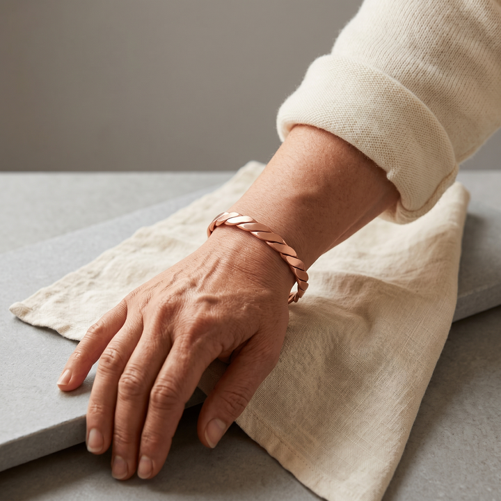 Harlow & Stone Reed Copper Bracelet