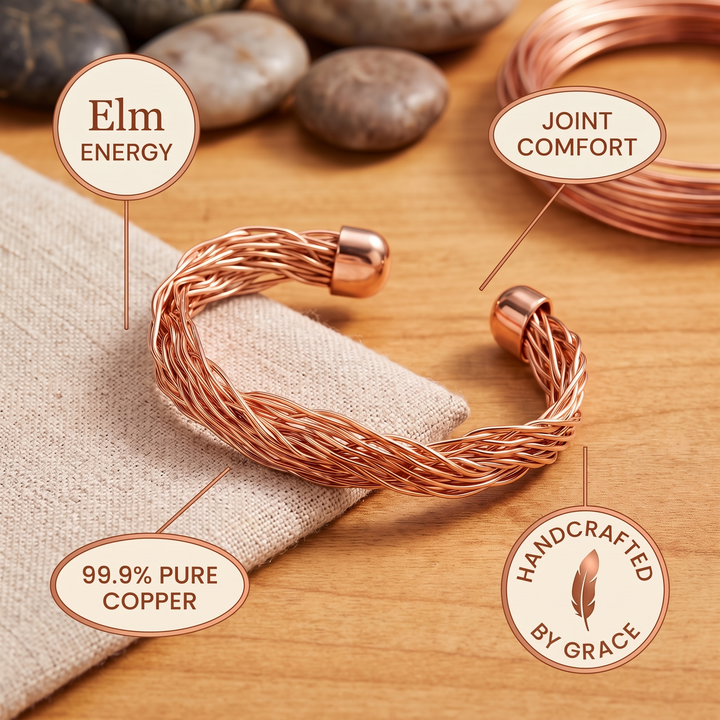 Harlow & Stone Elm Copper Cuff Bracelet