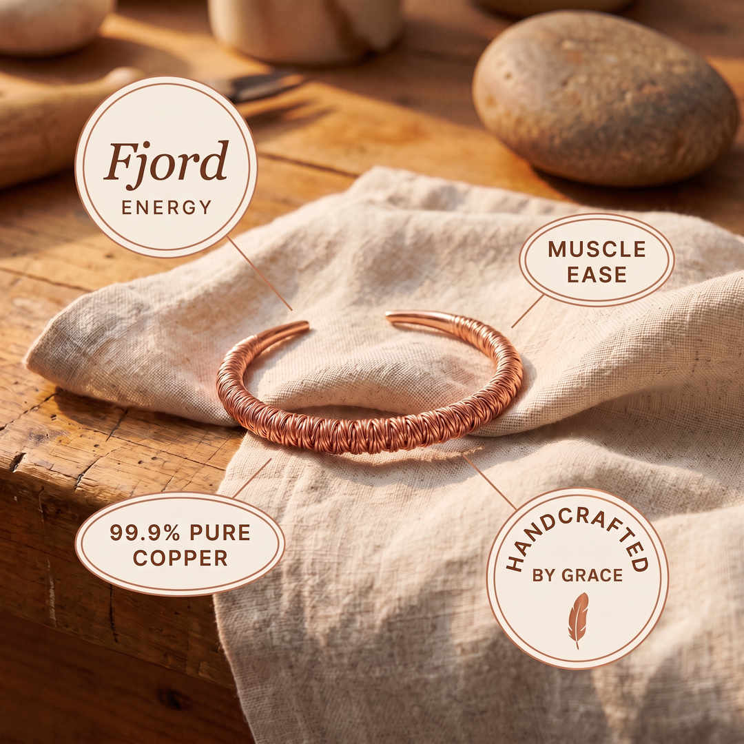 Harlow & Stone Fjord Copper Cuff