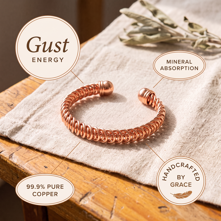Harlow & Stone Gust Copper Bracelet
